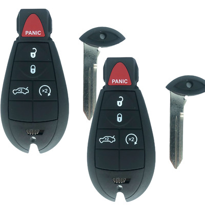 Llave Remota 4 Botones Para Chrysler 300, Dodge Challenger/Charger/Magnum 2008-2010 - Con Arranque Remoto