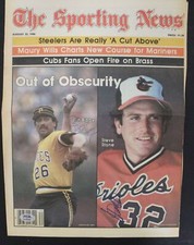 Jim Bibby & Steve Stone Signed Sporting News Cover Autograph PSA/DNA AN95952