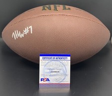 malik willis signed autographed football psa cert coa liberty nfl draft Packers