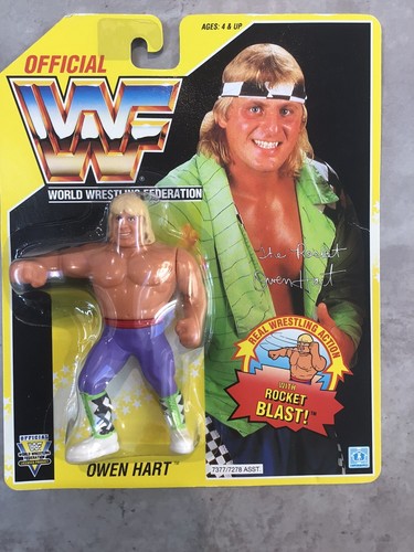 WWF WWE MOC Hasbro Owen Hart Series 7 **READ DESCR...