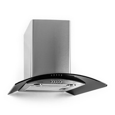 Klarstein Gl60wsb Stainless Steel Extractor Fan 60cm Cooker Hood