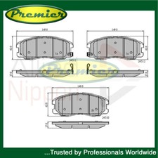 Premier set pastiglie freno anteriori si adatta a Vauxhall Antara 2006- Chevrolet Captiva 2006-