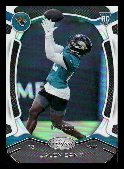 Jalen Camp Panini Certified #186 Base