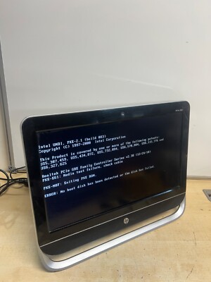 HP Pro 3520 AIO PC - Pentium CPU, 4GB - BOOTET - LESEN - HP491Z