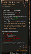 ⭐⭐⭐⭐DIABLO 4💦STAGIONE 12🔥DAWNFIRE🔥4GA-ALTO ASPETTO 1XXX