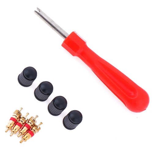 1Set Tire Valve Service Kit Valve Cores Screwdriver Tire Repair Car Motorcy -fo - Picture 12 of 12