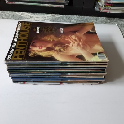 1988 Penthouse Magazine Complete Set of 12