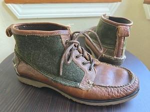 Filson x Sebago Brown leather Sebago Kettle Boots Men\'s 10.5 GOOD Used Condition Filson Filson x Sebago Kettle Boots | Grailed main image 3