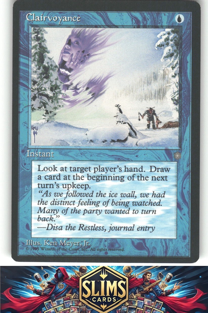 Clairvoyance - Ice Age - MTG - Common - # - NM