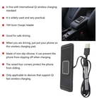 15W Fast Wireless Car Charger Charging Pad NonSlip Wireless Phone Charge NGGD