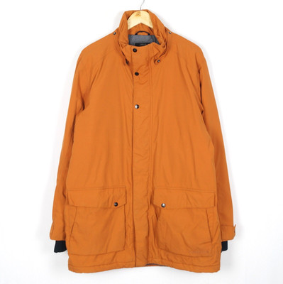 DIDRIKSONS STORM SYSTEM mens jacket size XL padded 100% waterproof orange