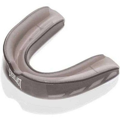 Everlast Adult Evershield Mouth Guard - Gray, Contact Sports Boil, Dual Layer 