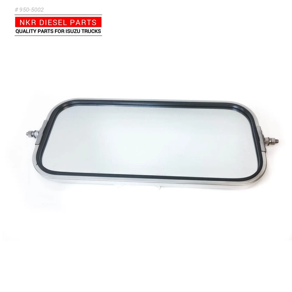 Side Door Mirror Right/Left  For Isuzu NPR NPR-HD NQR NRR 1998-2007 CHROMED - Image 3 of 3