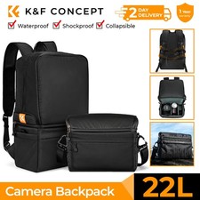 K F Concept Collapsible Camera Bag Convertible Sling/Backpack Waterproof