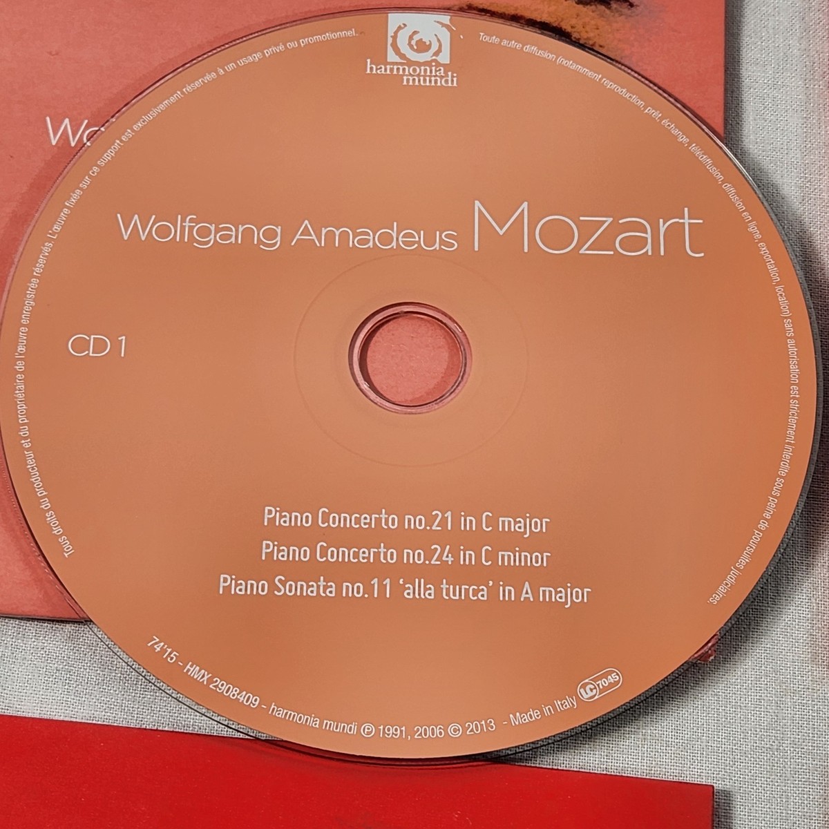 Mozart - The Decade of Masterpieces 1781-91 (8 CD Box Set) NEAR