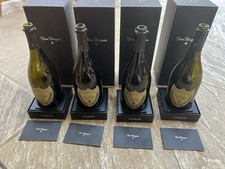 Dom Perignon Champagne Empty Bottles And Boxes X4 2002