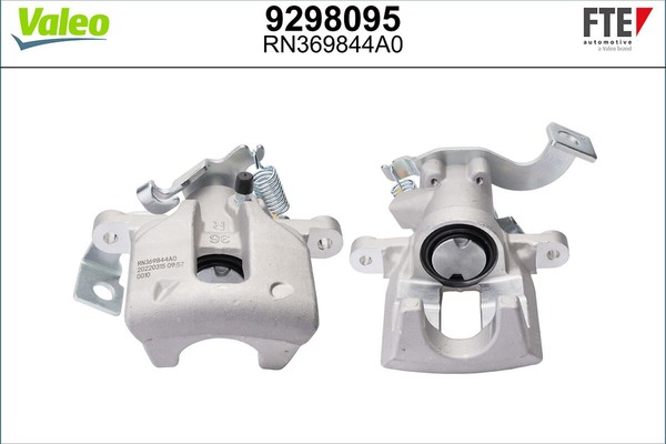 FTE Bremssattel Neogen 9298095 Aluminium FüR Toyota Auris Corolla VAN NRE150 VVT-image