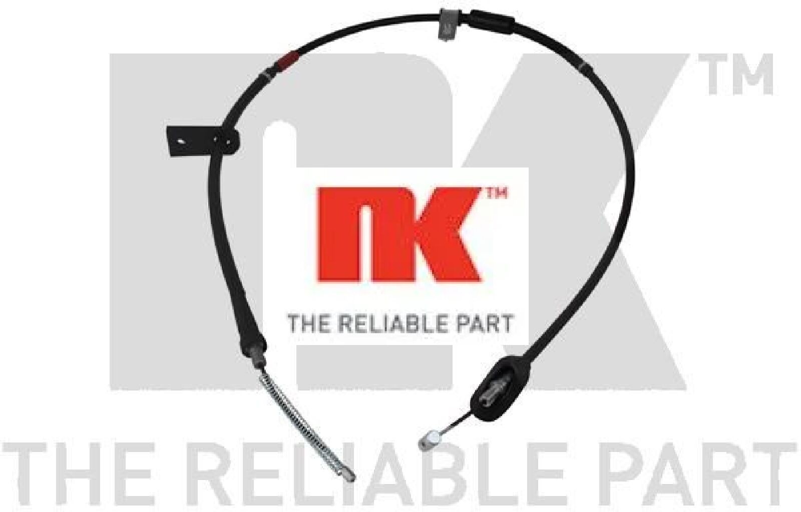 Handbremsleitung Trommelbremse 905239 NK für SUZUKI IGNIS I - Bild 2