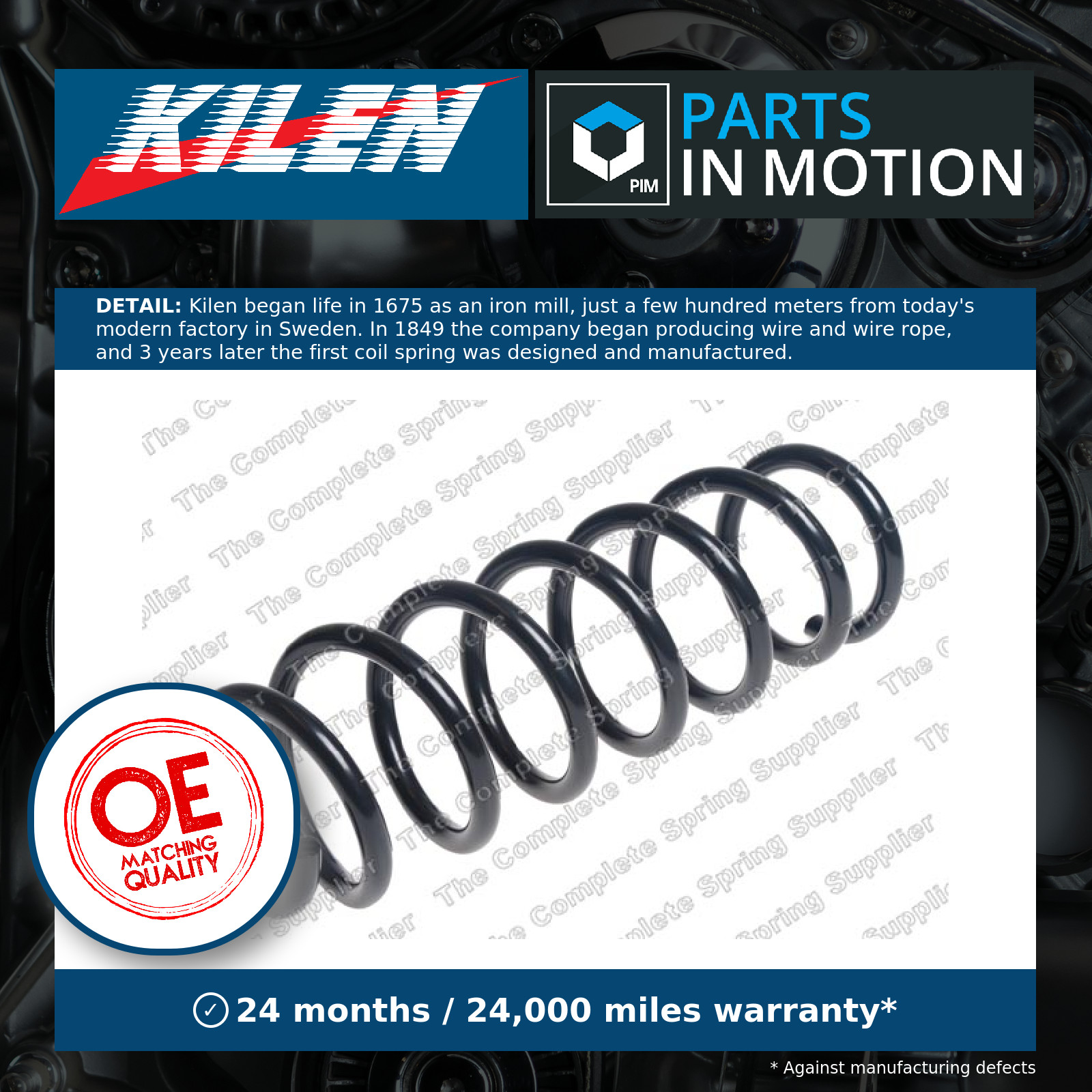 Fits LESJOFORS LS4208488 Coil spring LS4208488 Coil spring rear L/R fits: BMW X - Image 5