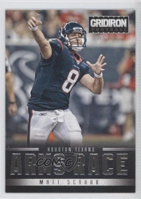 2012 Panini Gridiron Arms Race Silver 53/250 Matt Schaub #7 0c0
