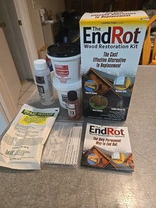 Window / Door Rot Repair Kit Preservative & Epoxy Wood Restoration Exp 9/2020