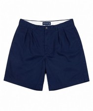 Vintage Polo Golf Ralph Lauren Classic Golf Shorts Men s 34 Navy Blue Pleated
