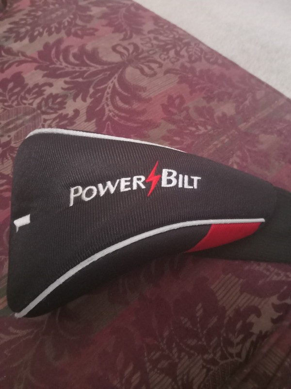 POWER BILT 1 DRIVER HEADCOVER  Very Good Replacement 