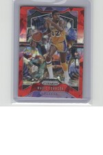 2019-20 Panini Prizm #25 Magic Johnson Prizms Red Ice B30R1C21