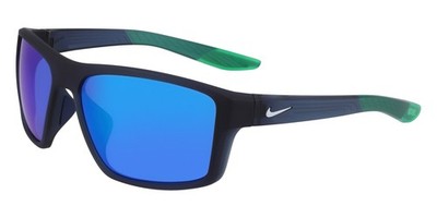 Nike Sonnenbrille BRAZEN FURY M FJ2264410 MT NAVY/TURQ MIRRO 60/17/130