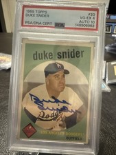 1959 Topps Baseball Cards 83