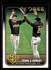 2024 Topps Update Series Young & Hungry #US48 Jackson Merrill Fernando Tatis Jr.