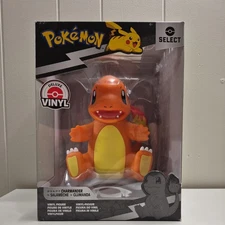 Pokemon Charmander Deluxe Select Vinyl Figure - 8-Inch Figure Made from Vinyl
