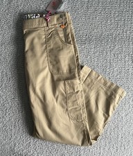 Koi Scrub Pants Women s XL Petite XLP Camel Sara Cargo Nursing Medical Stretch