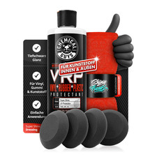 Chemical Guys VRP 473ml Kunststoff Gummi Vinyl Pflege Set Außen | 7-teilig Chemical Guys VRP 473ml Kunststoff Gummi Vinyl Pflege Set Außen | 7-teilig