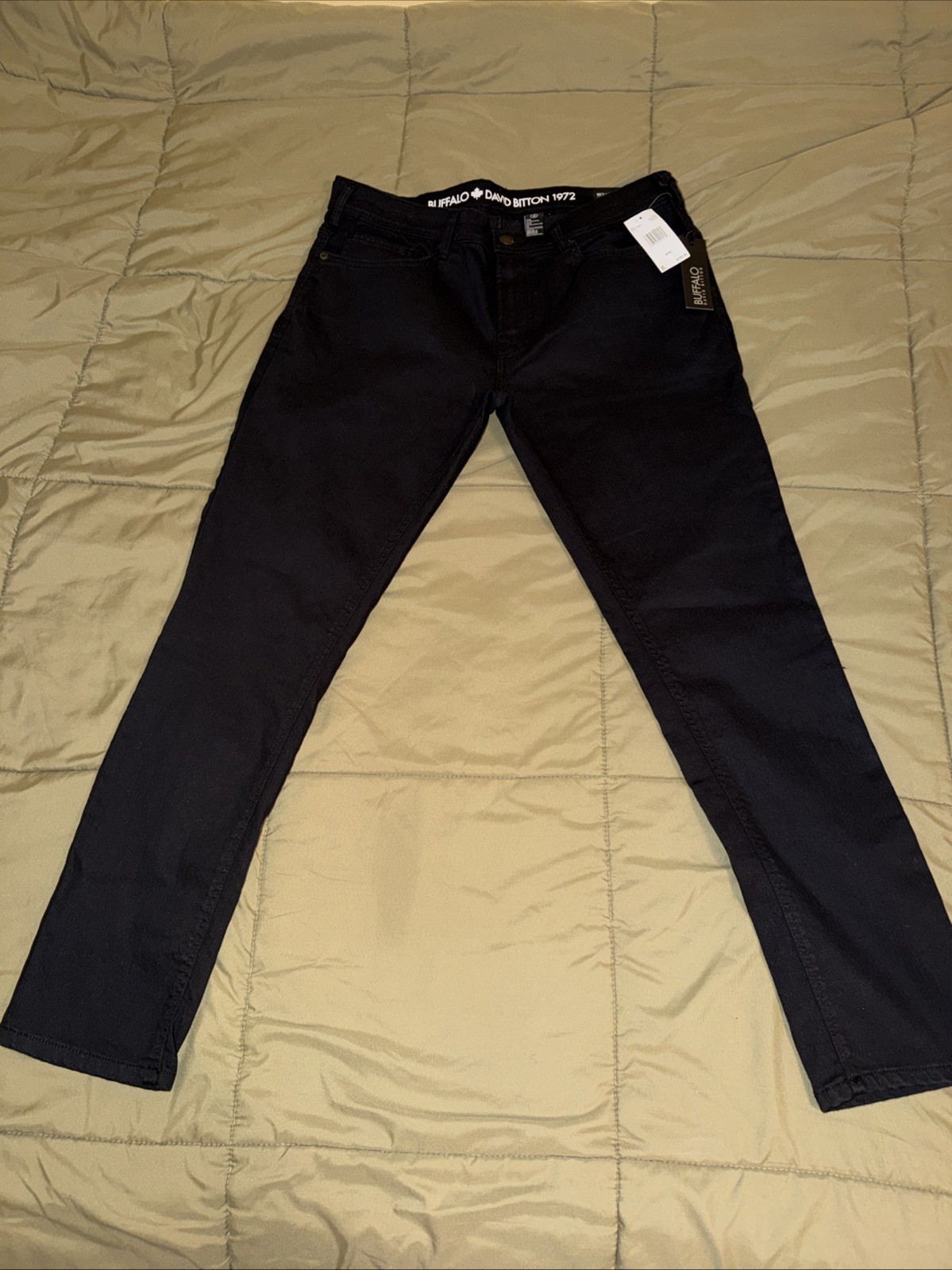 S W34 L30 Black Denim