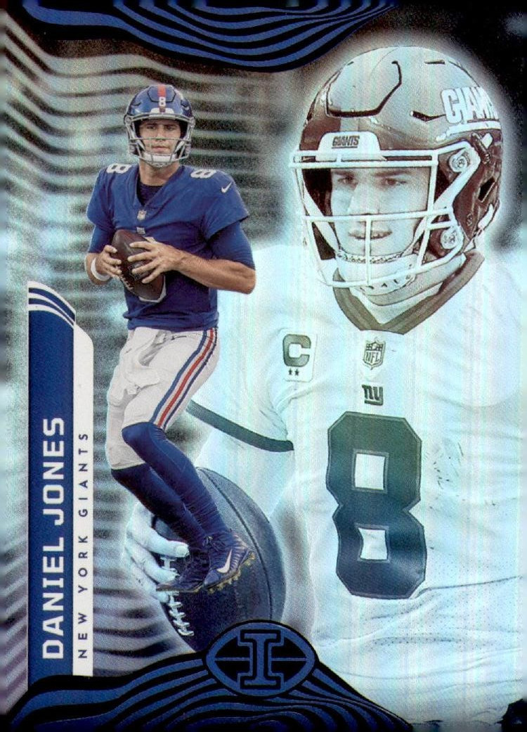 2022 Panini Illusions - Daniel Jones #73