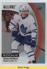 2023-24 Upper Deck Allure Rookies Sunrise Bobby McMann #117 READ 1d0j