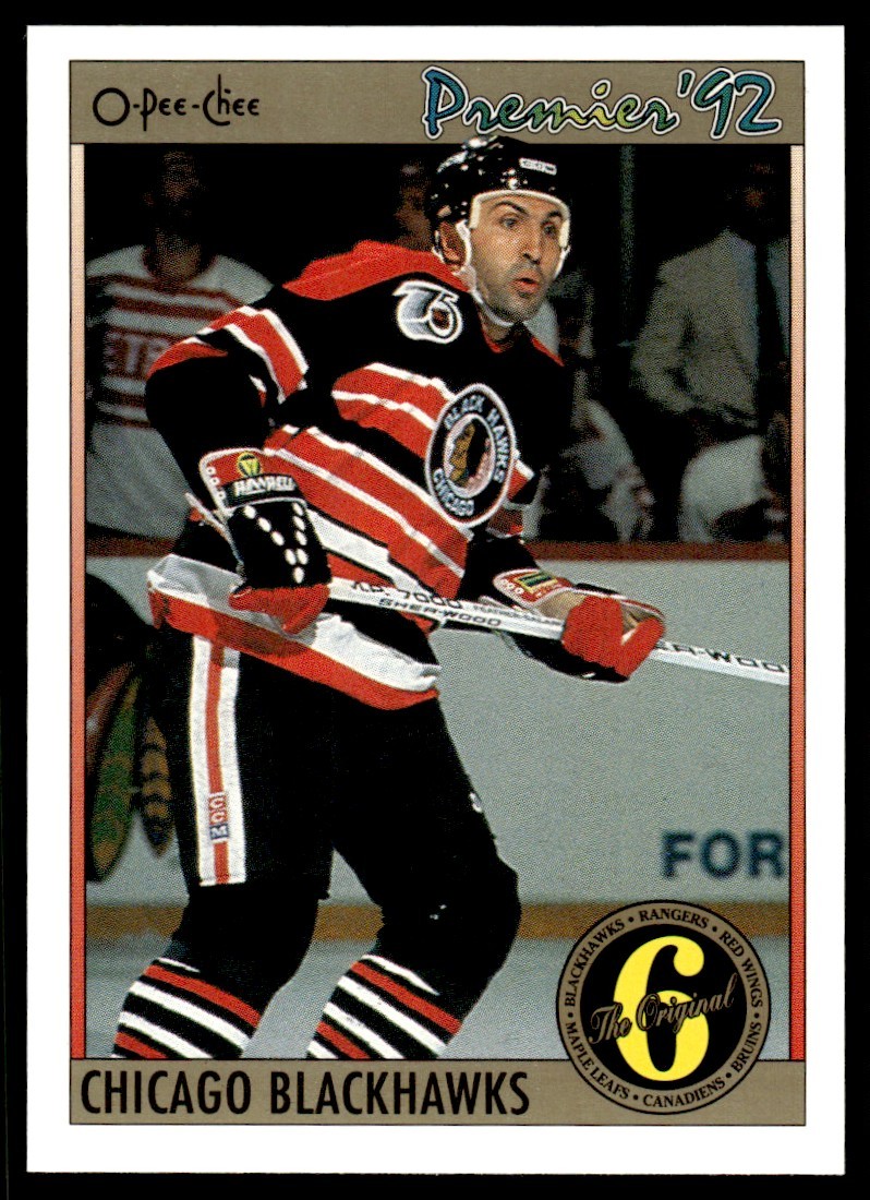 1991-92 O-Pee-Chee Premier John Tonelli #159