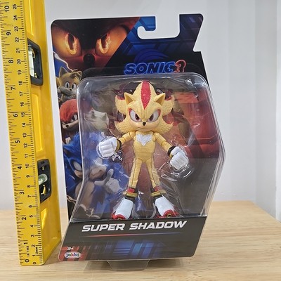 New Sonic The Hedgehog 3 - Super Shadow 5'' Figure - Wave 3 New