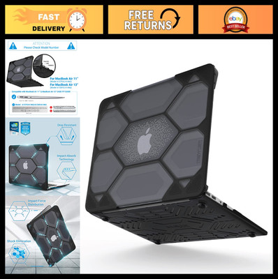 Heavy Duty Hard Shell Case for MacBook Air 11'' A1370 A1465 - Protective Cover, B