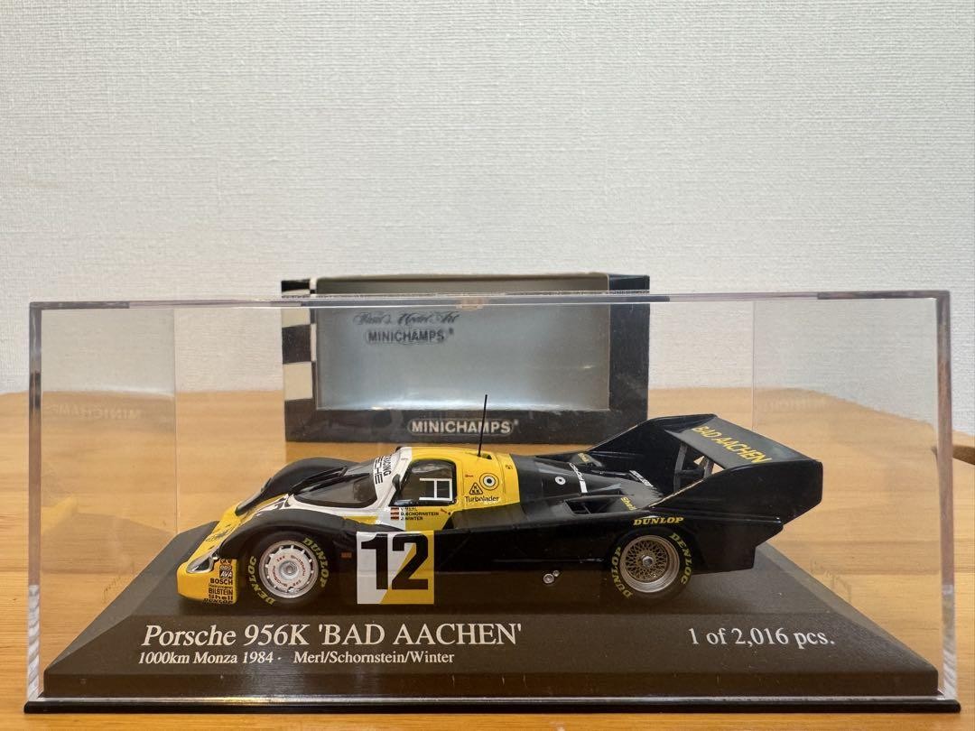 MINICHAMPS Porsche 956K BAD AACHEN 1984 Monza 1 43 Scale
