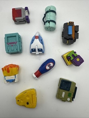 Hasbro Transformers Botbot Lot Action Figures BOT BOTS Collection Bat Yoga Fries
