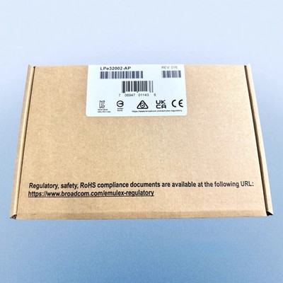 New Emulex LPe32002-M2 LPe32002-AP dual-port 32Gb fiber HBA card