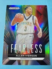 2024 Prizm Draft Picks Basketball Fearless Holo Allen Iverson