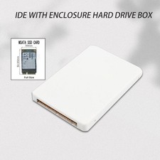 mSATA to 2.5" IDE HDD SSD mSATA to PATA Adapter Converter Card 44PIN w/ Case dZb