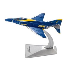 Durable 14cm Alloy US Navy F-4 Phantom II Fighter Model 1/144 Scale With Stand