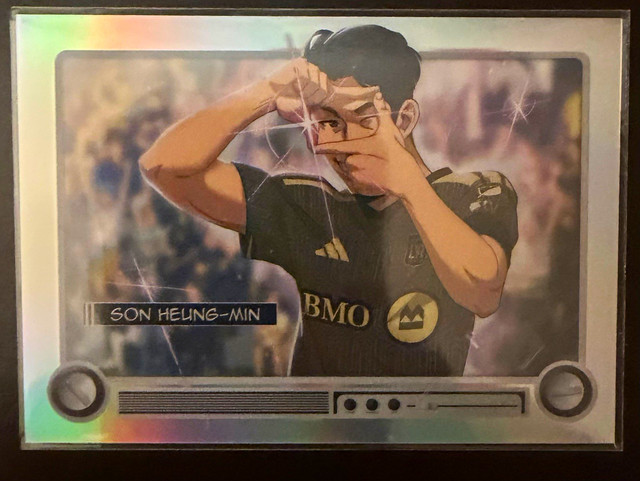 2020 Topps Chrome MLS Anime Son Heung-Min LAFC SSP #A-3