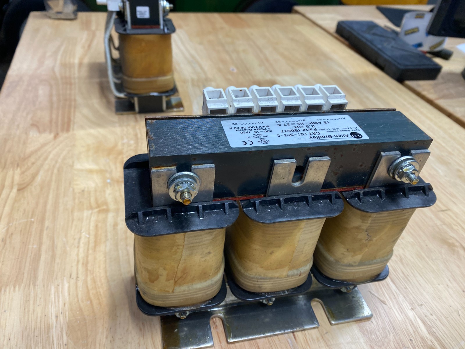 ALLEN-BRADLEY 1321-3R18-C LINE REACTOR 18 A 2.5 MH 3 PH 600 V Free Shipping!