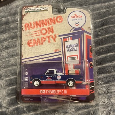 Greenlight Collectible Running On Empty Chevron Gasoline Series 7, Chevy 1968