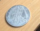 1987 Fine Silver 1 oz Eagle Walking Liberty $1 One Dollar